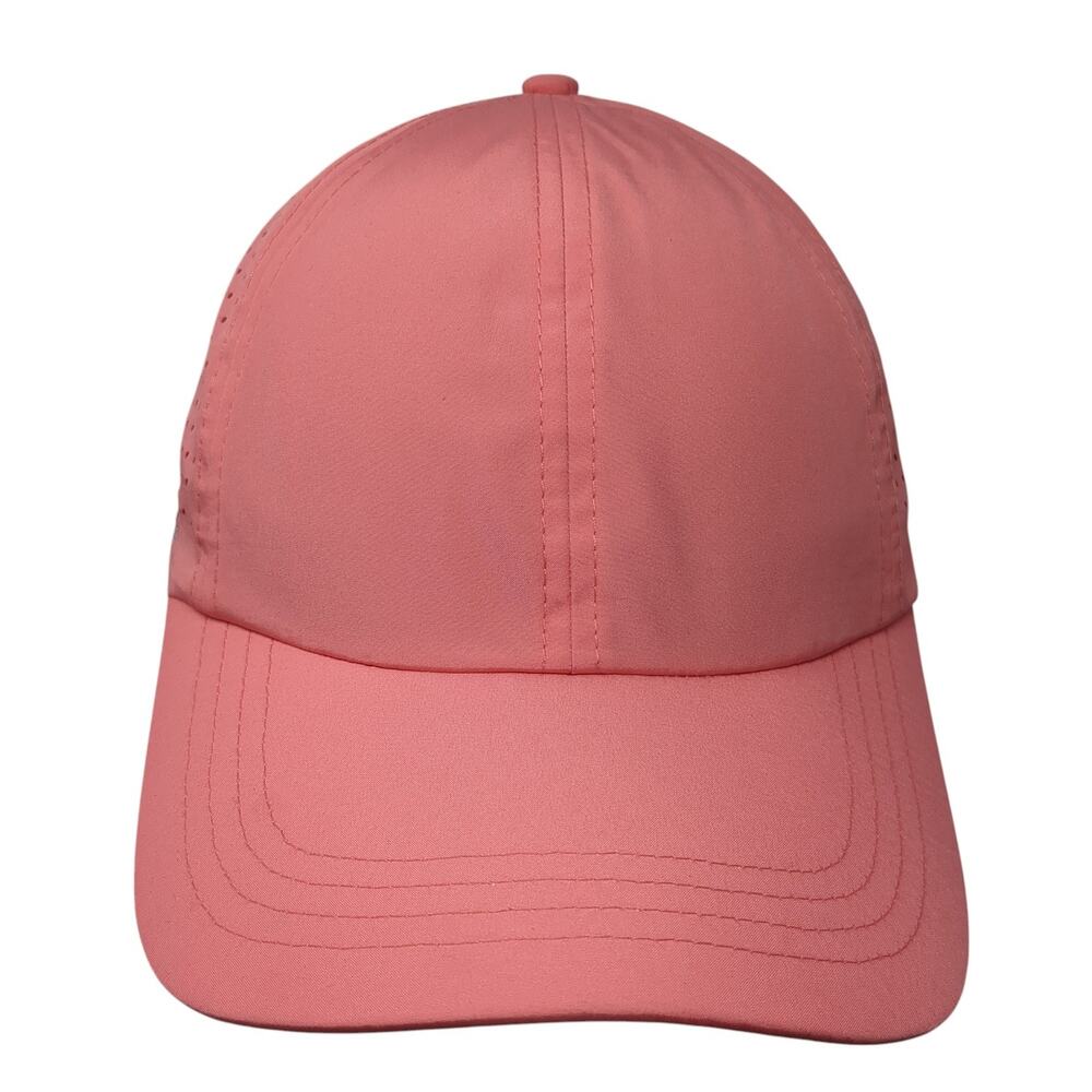 Vimhue Ponytail Baseball Cap Pink One Size Adjustable Vented Holes Blank